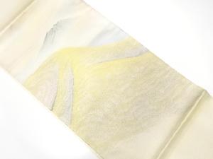 手描き山並模様袋帯